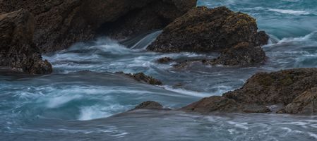 California Coast Photography Waves Motion