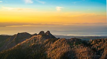 Hurricane Hill View to Victoria