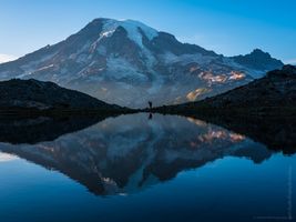 Mount Rainier Photography Misty Tarn Reflection.jpg