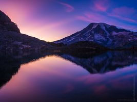 Mount Rainier Photography Sunset Tarn Reflection.jpg