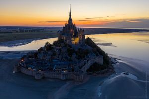 Over Normandy Mont St Michel DJI Mavic Pro 2 .jpg