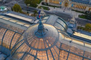 Over Paris Grand Palais Closeup DJI Mavic Pro 2 Drone .jpg