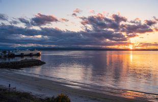 Edmonds Photography Ferry Sunset Clouds.jpg
