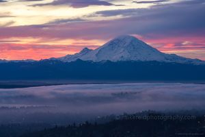 Seattle Photography Good Morning Rainier